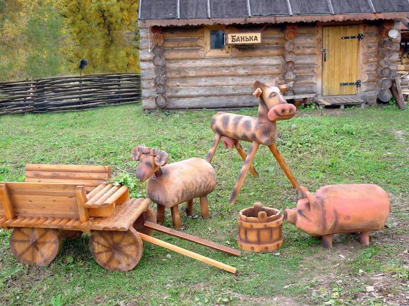Фигурки для сада фото