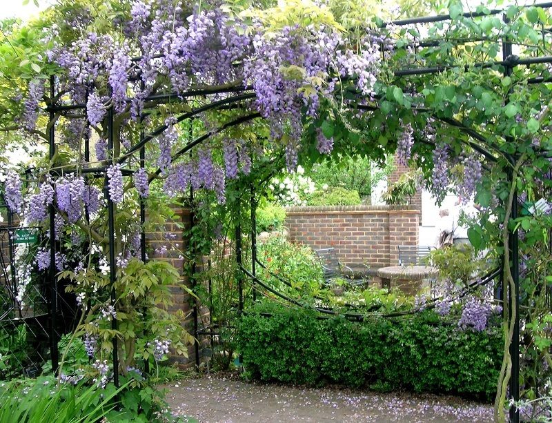Декор сада своими руками фото - цветовая гармония