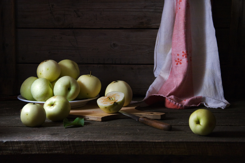 Яблоня белый налив &ndash; плоды