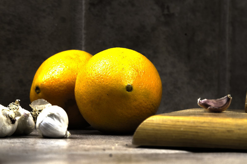 Настойка из чеснока и лимона - ингридиенты