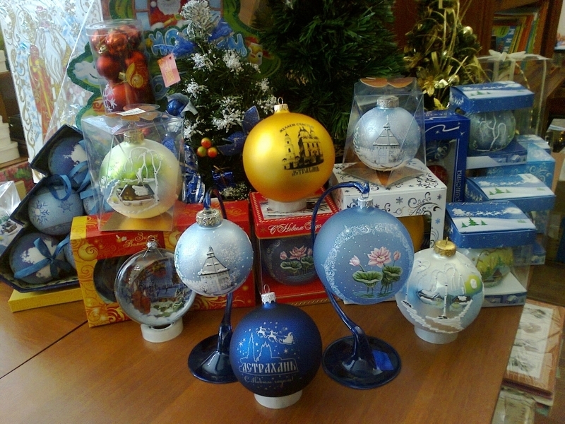 Елочные игрушки на выставке Новогодний подарок 