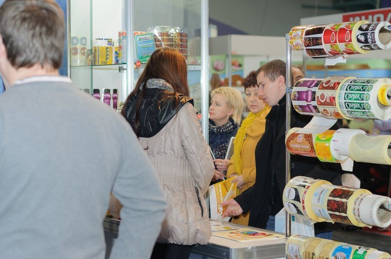 Выставка Современная упаковка и этикетка для продуктов питания