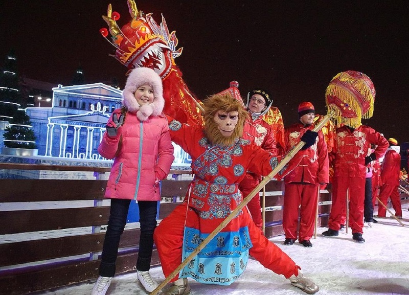 Китайский Новый год Огненной обезьяны 2016