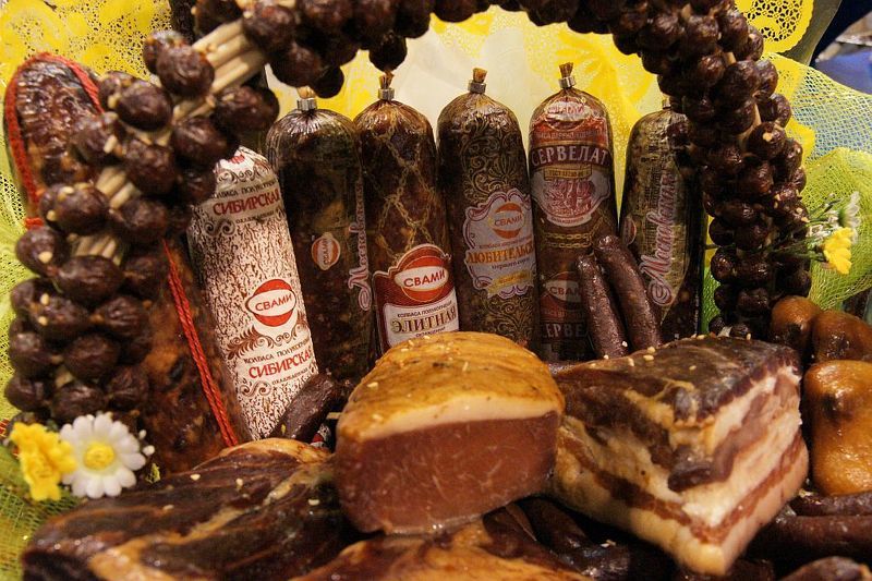Агропромышленная неделя в Иркутске - колбасы и мясные изделия от местных производителей
