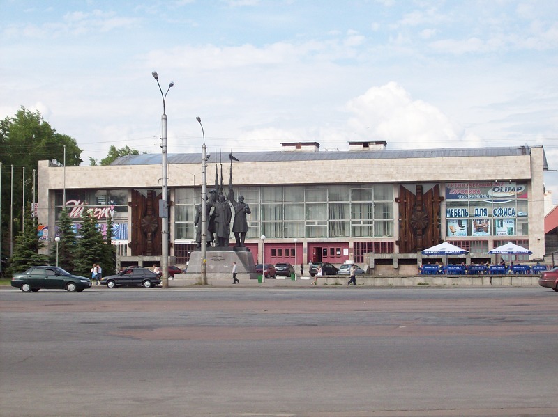 Дворец спорта в Архангельске - Поморская осень 2015