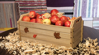 Как хранить яблоки, фото яблок в ящике