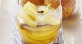 Яблочный компот с лимоном на зиму