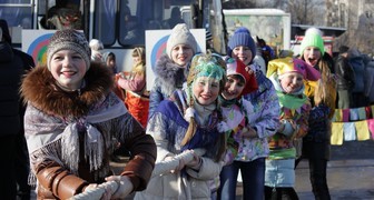 Забавы для детей на мероприятии Широкая масленица