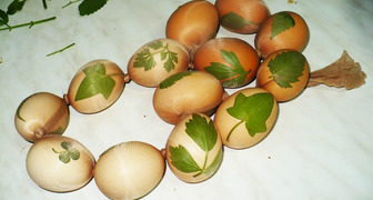Яйца, готовые к покраске