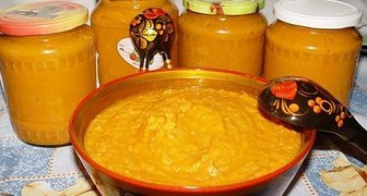 Рецепт - Рецепт кабачковой икры на зиму с алычой и болгарским перцем