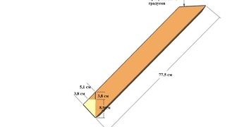 Подготавливаем подпорки для балки