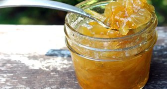 Рецепт - Необычное яблочное варенье "Фруктовое ассорти" с виноградом
