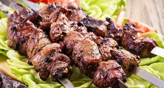 Рецепт - Грузинский шашлык из свинины - мцвади