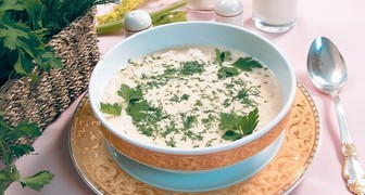 Рецепт - Русская пивная окрошка - быстрый холодный суп на пиве