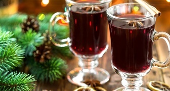 Ароматный глинтвейн на фестивале Валенки и Варежки 