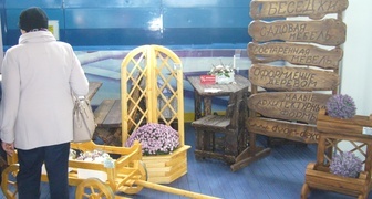 Беседки и садовая мебель ручной работы на выставке Усадьба
