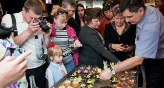 Дегустация блюд, приготовленных участниками Кулинарного Чемпионата Черноземья 
