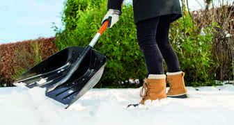 Лопата снегоуборочная дюралюминиевая Fiskars