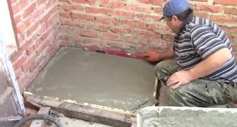 Подготовка фундамента печи для бани из кирпича, фото