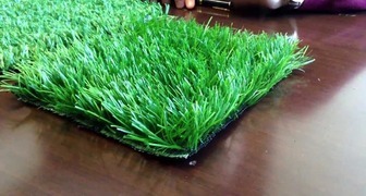 Покрытие искусственная трава - преимущества