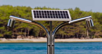 Проточная система нагрева воды на солнечных батареях