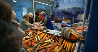 Регионы России в Архангельске: рыбная продукция