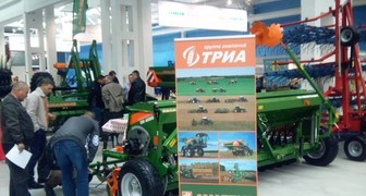 Сельскохозяйственная техника на экспозиции АгроЭкспоКрым в Ялте