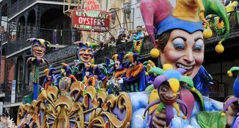 Карнавал Марди Гра в Новом Орлеане