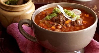Суп из фасоли консервированной готовится намного быстрее чем из сушеной или свежей