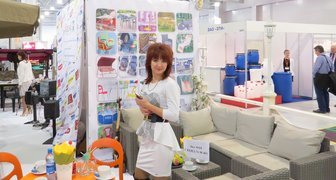 Уличная мебель на фестивале в Экспоцентре
