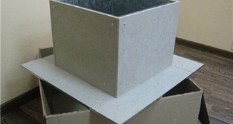 Узлы заводкского изготовления для прохождения полочных перекрытий