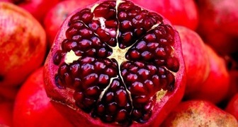 Большой вес граната - признак его спелости и налитости