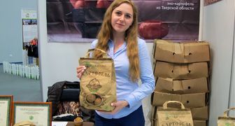 Выставка ЭкоГородЭкспо: экокартофель от производителей в оригинальной упаковке 