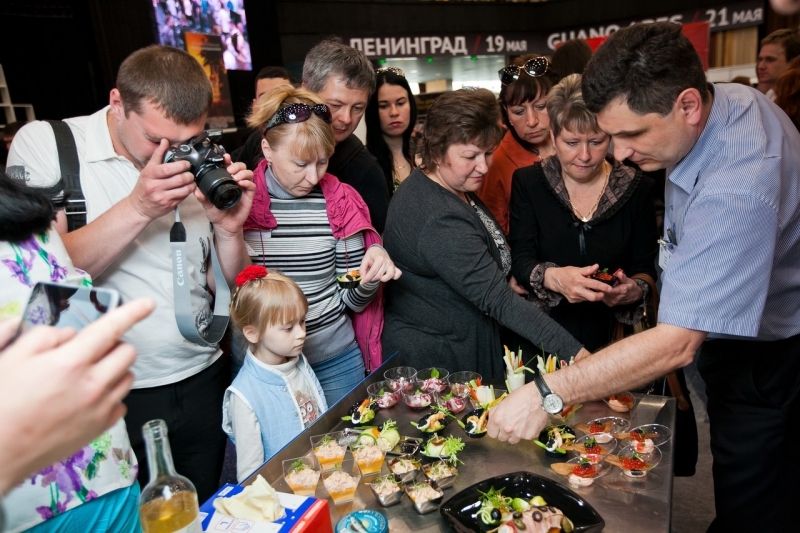 Дегустация блюд, приготовленных участниками Кулинарного Чемпионата Черноземья