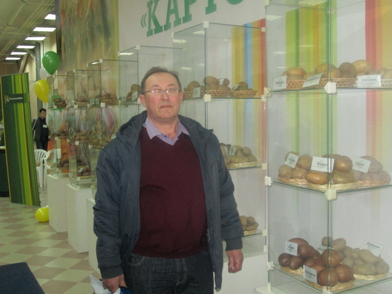 Демонстрация высокопродуктивного семенного картофеля на выставке