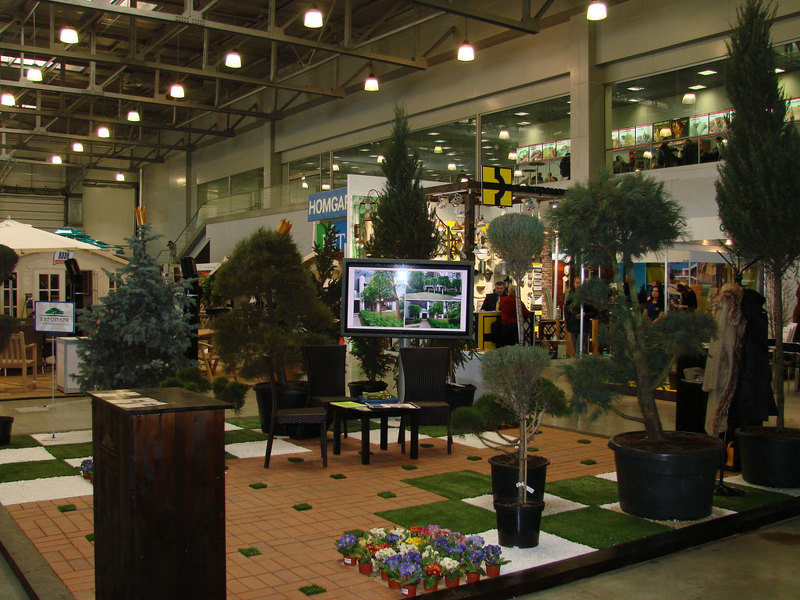 Екопарк на выставке Garden Build
