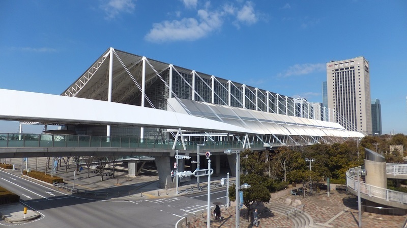 Экспоцентр Makuhari Messe в Тибо, Токио
