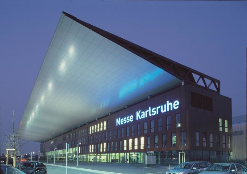 Выставочный центр Messe Karlsruhe в Германии