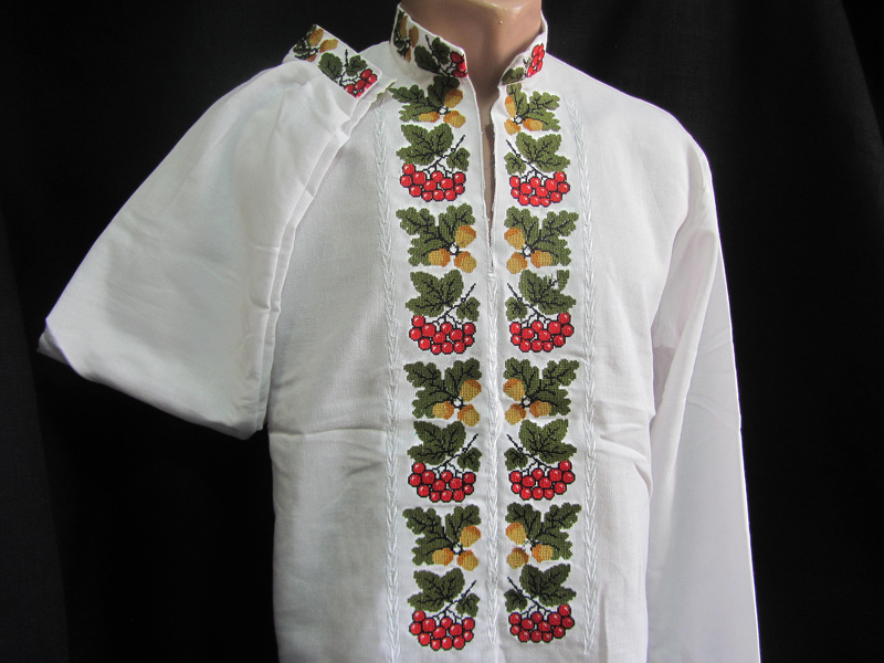 Рубаха из конопли или посконь - традиционная старорусская одежда