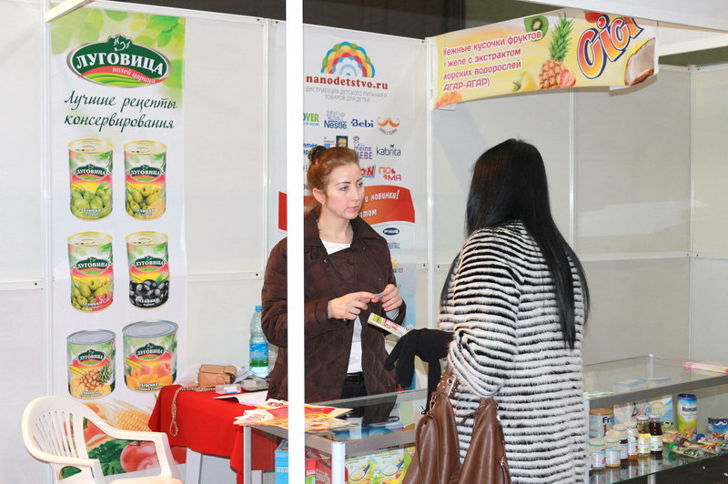 Консервация и детское питание на экспозиции пищевых продуктов