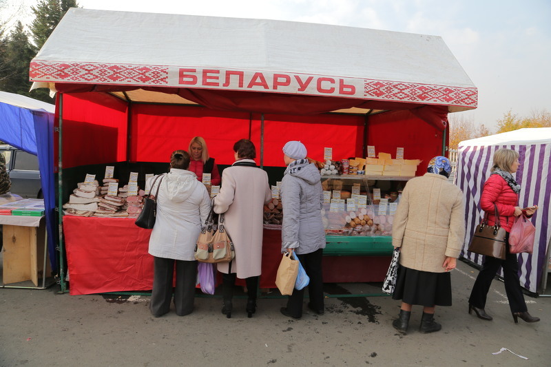 Мясная продукция от гостей из Белоруссии