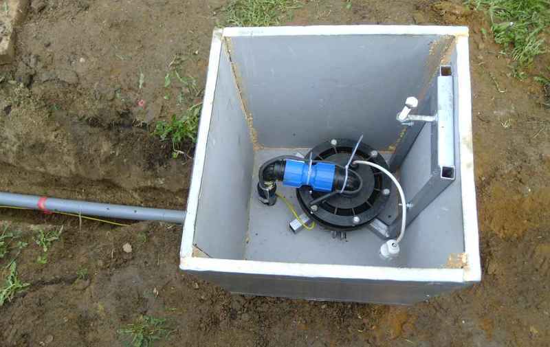 Обустройство оборудования скважины в кессоне для защиты от замерзания