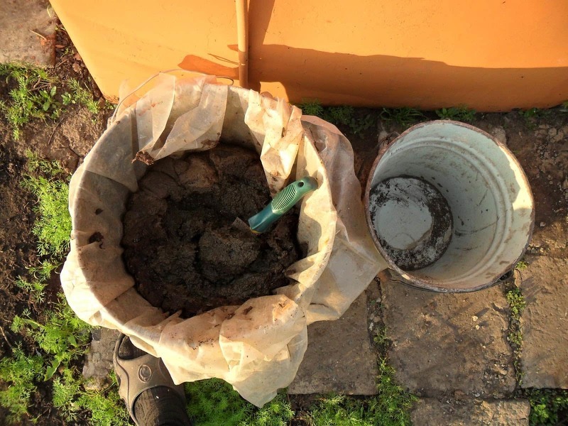 Подготовка удобрения для флоксов на основе компоста