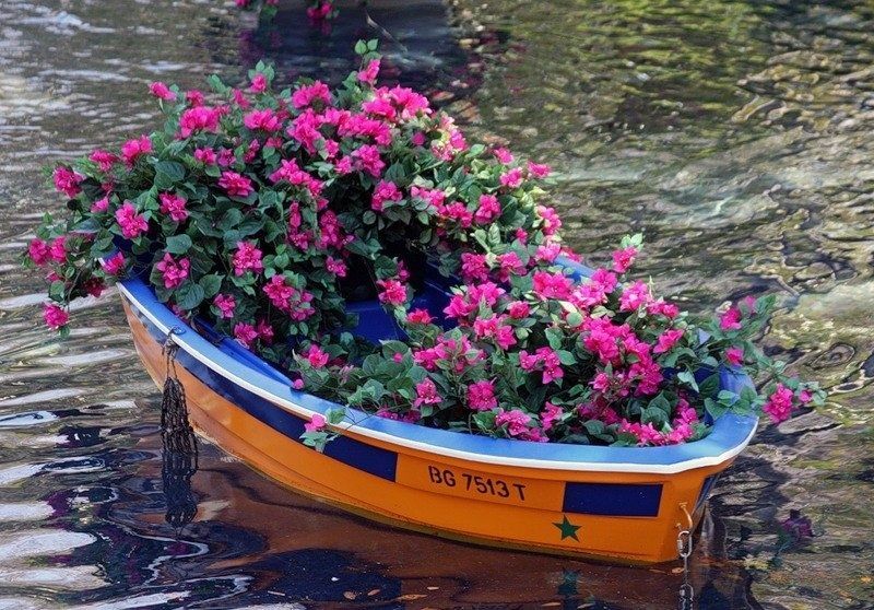 Покупная акваклумба в форме лодки