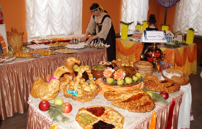 Презентации праздничных блюд на Рождественской ярмарке  