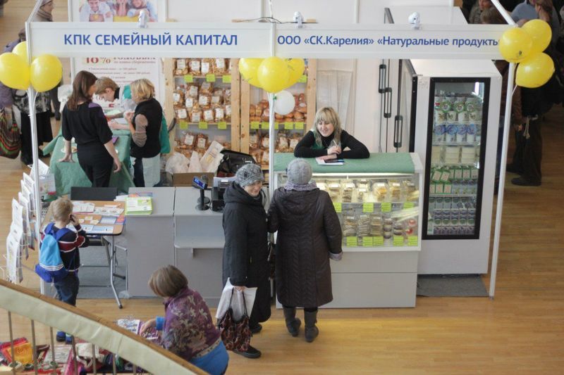 Регионы России в Архангельске: выставка натуральных продуктов
