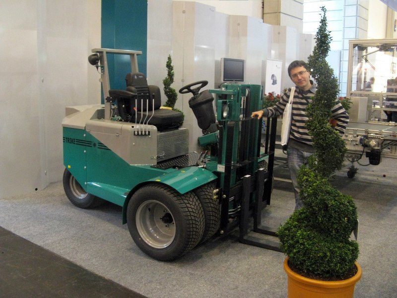 Техника для сада на выставке Myplant & Garden