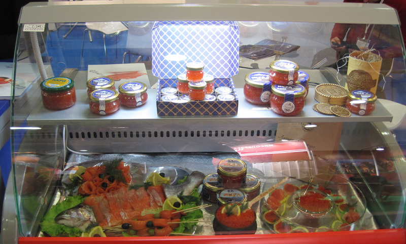 Мясные деликатесы на выставке Продовольствие в удовольствие. Новогоднее застолье